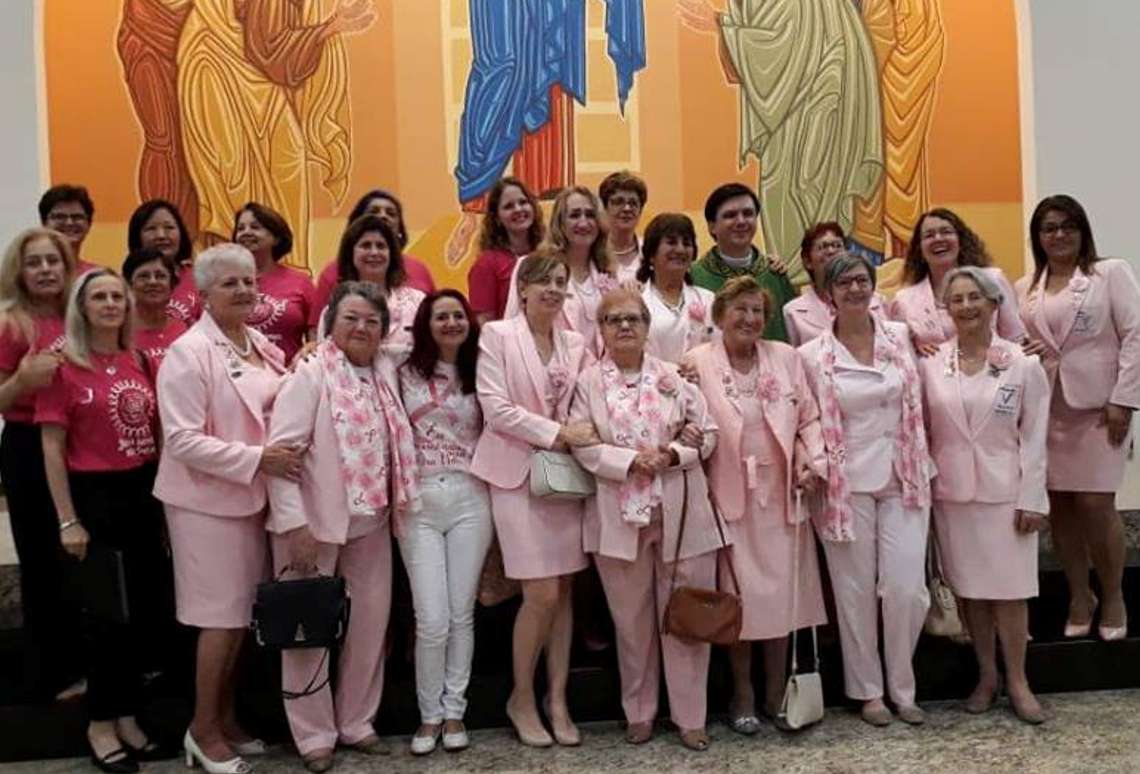 Abertura Outubro Rosa Missa de abertura do outubro rosa em Joinville