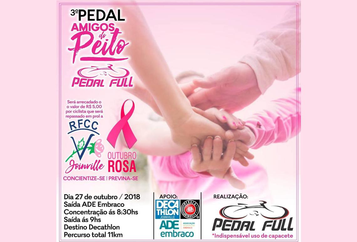 Pedal Amigos do Peito Pedal Amigos do Peito Rdede Feminina de Joinville